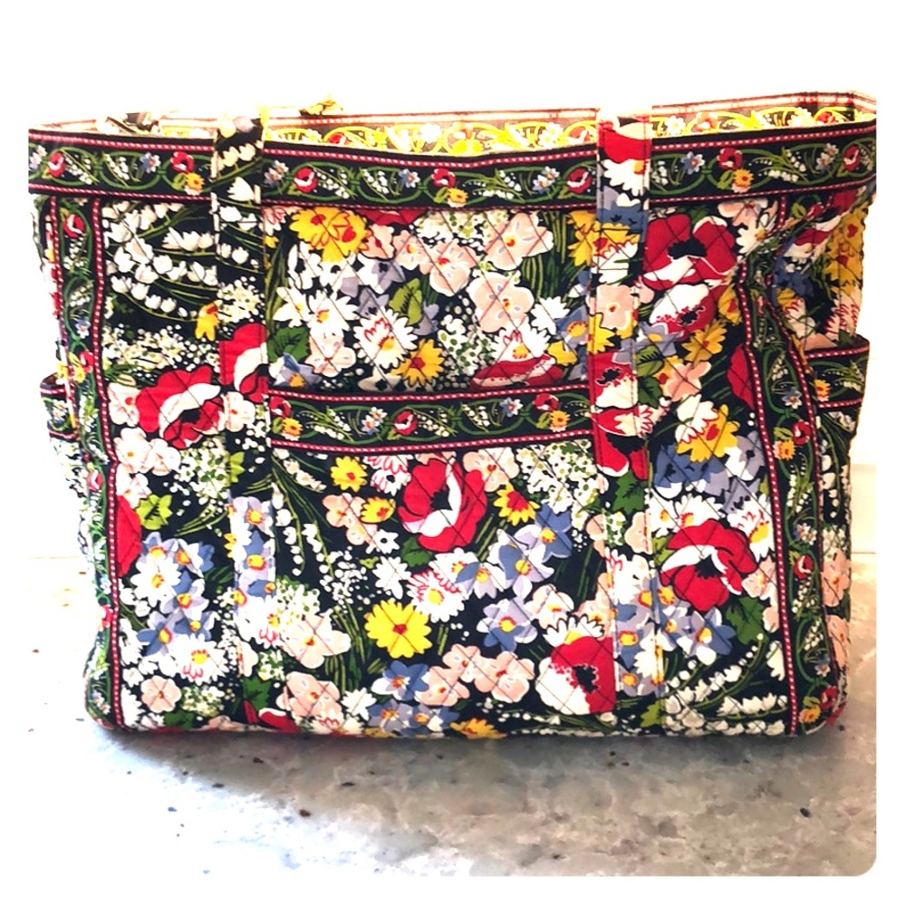 Floral travel bag